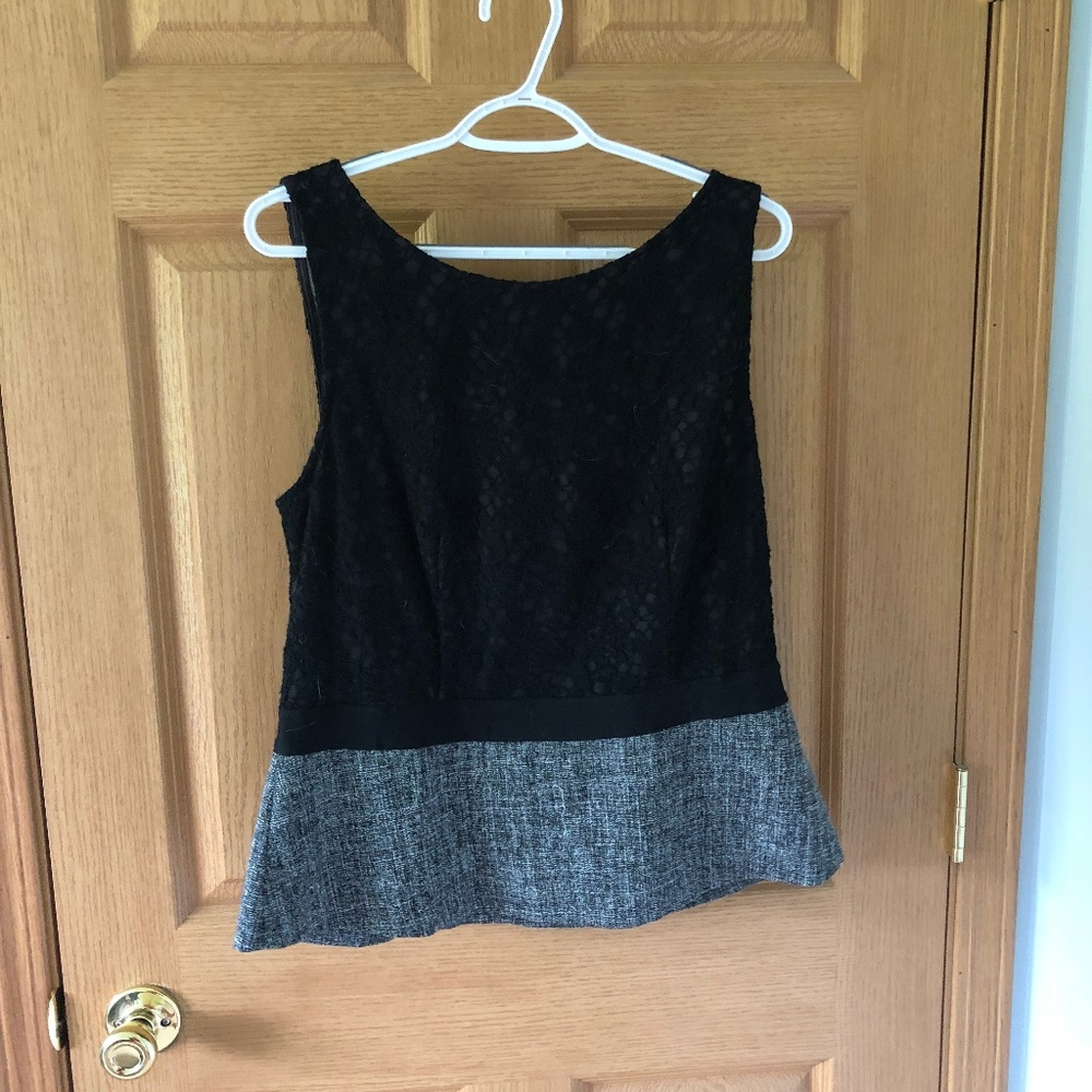 Ann Taylor Peplum Tanktop